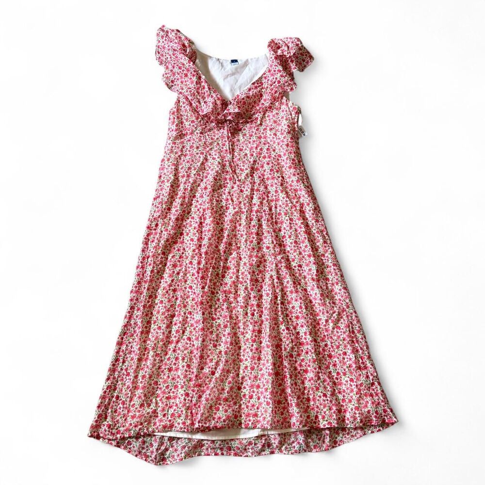 Old-navy Women's Pink and Red Dress